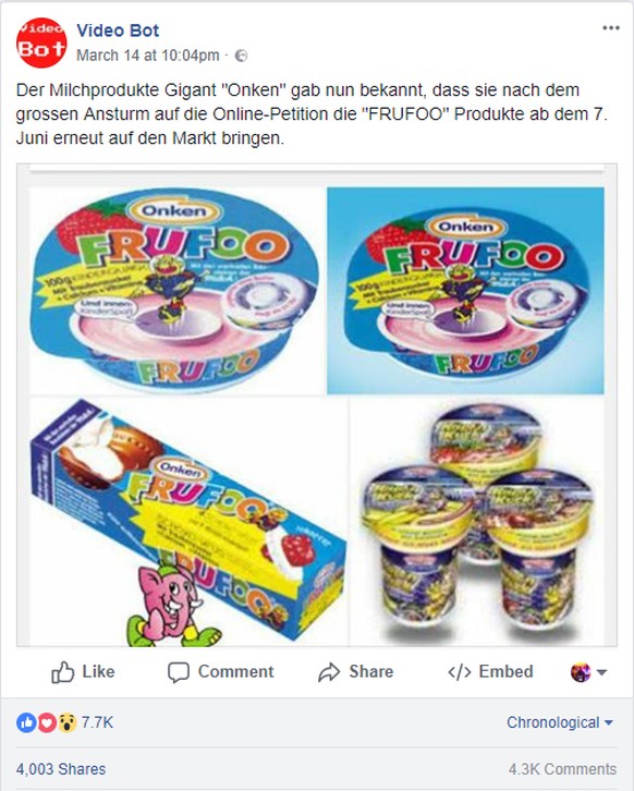 Frufoo Fake-News