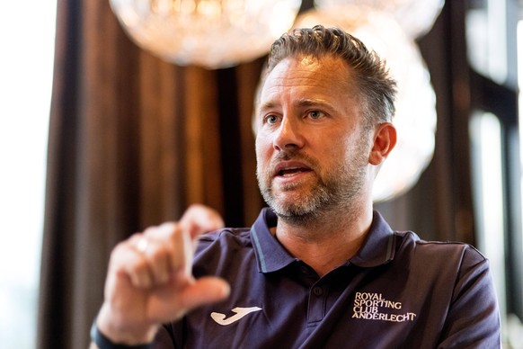 SOCCER - JPL, Anderlecht, training camp VILLACH,AUSTRIA,13.JUL.23 - SOCCER - Jupiler Pro League, RSC Anderlecht, training camp. Image shows sporting director Jesper Fredberg Anderlecht. PUBLICATIONxNO ...