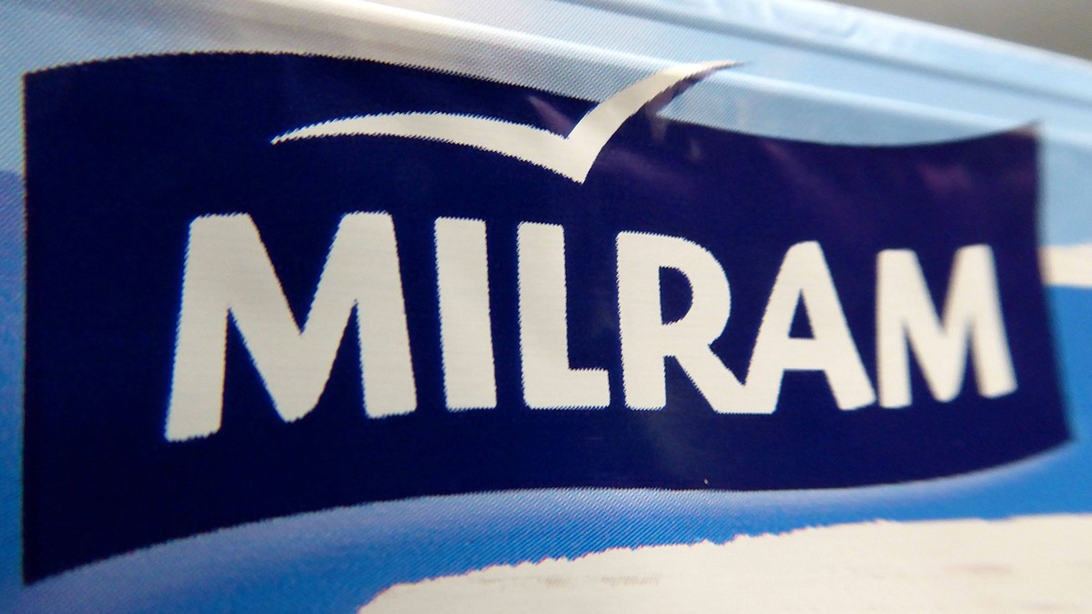 Milram / Logo Milram / Logo *** Milram Logo Milram Logo PUBLICATIONxINxGERxSUIxAUTxONLY