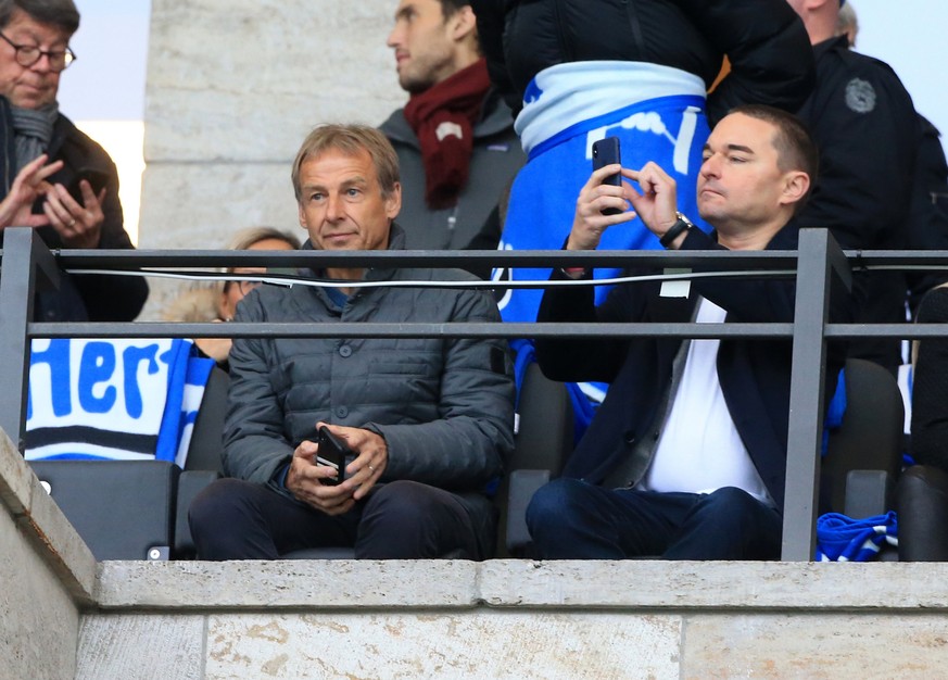 In Berlin weht jetzt ein anderer Wind(horst): Jürgen Klinsmann (l.) neben Investor Lars Windhorst.