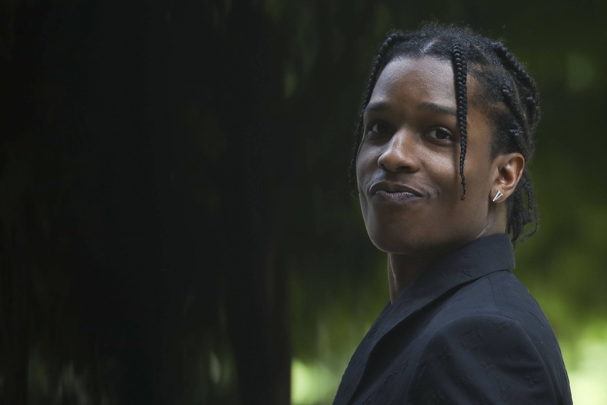 Asap Rocky CELEBRITES : Defile Louis Vuitton - Paris Fashion Week - 21/06/2018 GwendolineLeGoff/Panoramic PUBLICATIONxNOTxINxFRAxITAxBEL