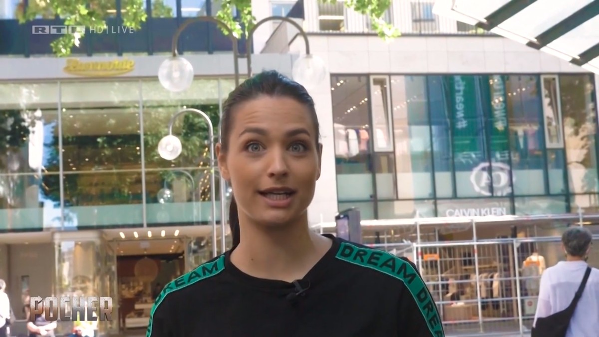 Amira Pocher ist erstaunt über die Aussagen der Passanten.