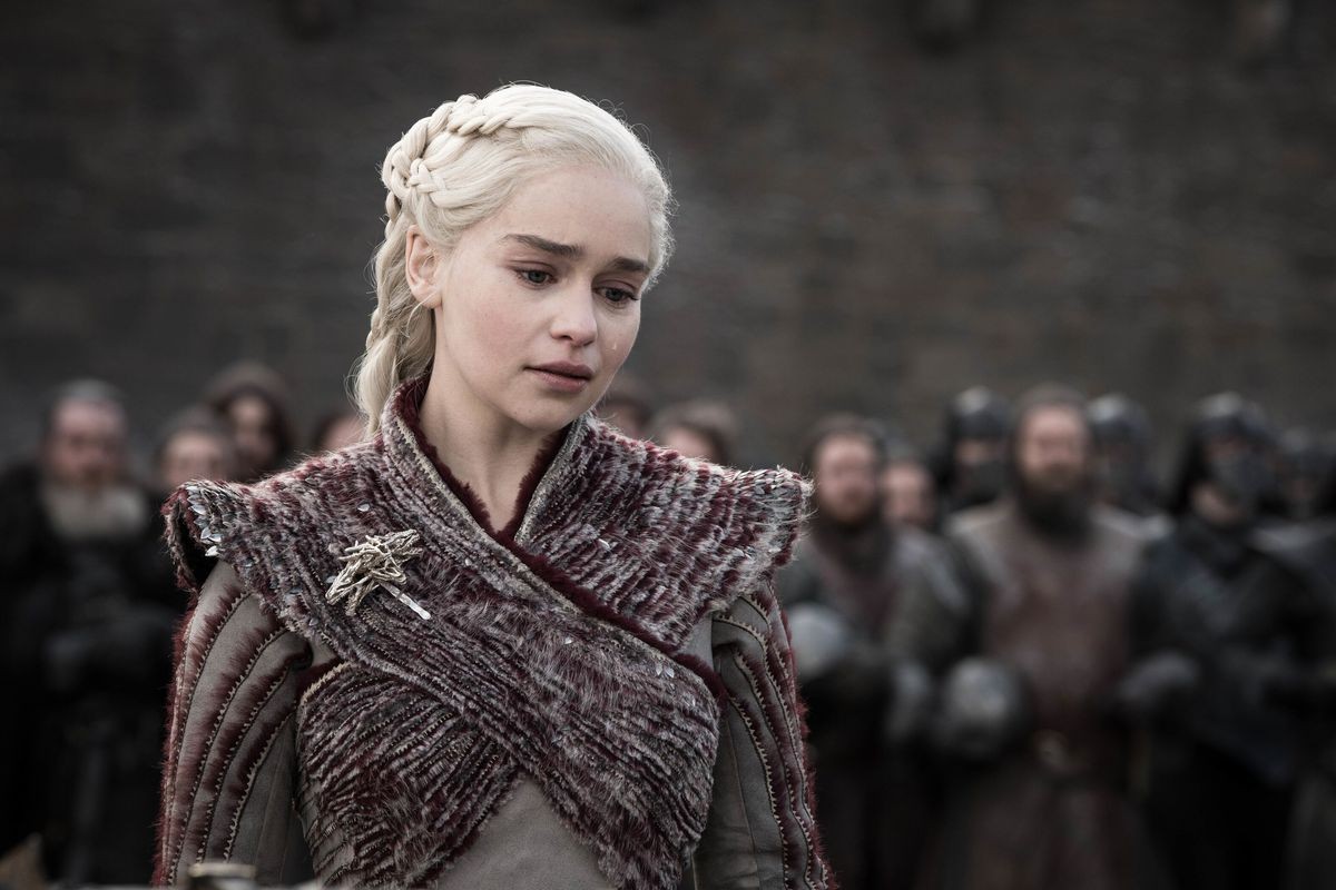 Daenerys weint um die coole Frau, die sie irgendwann mal war.