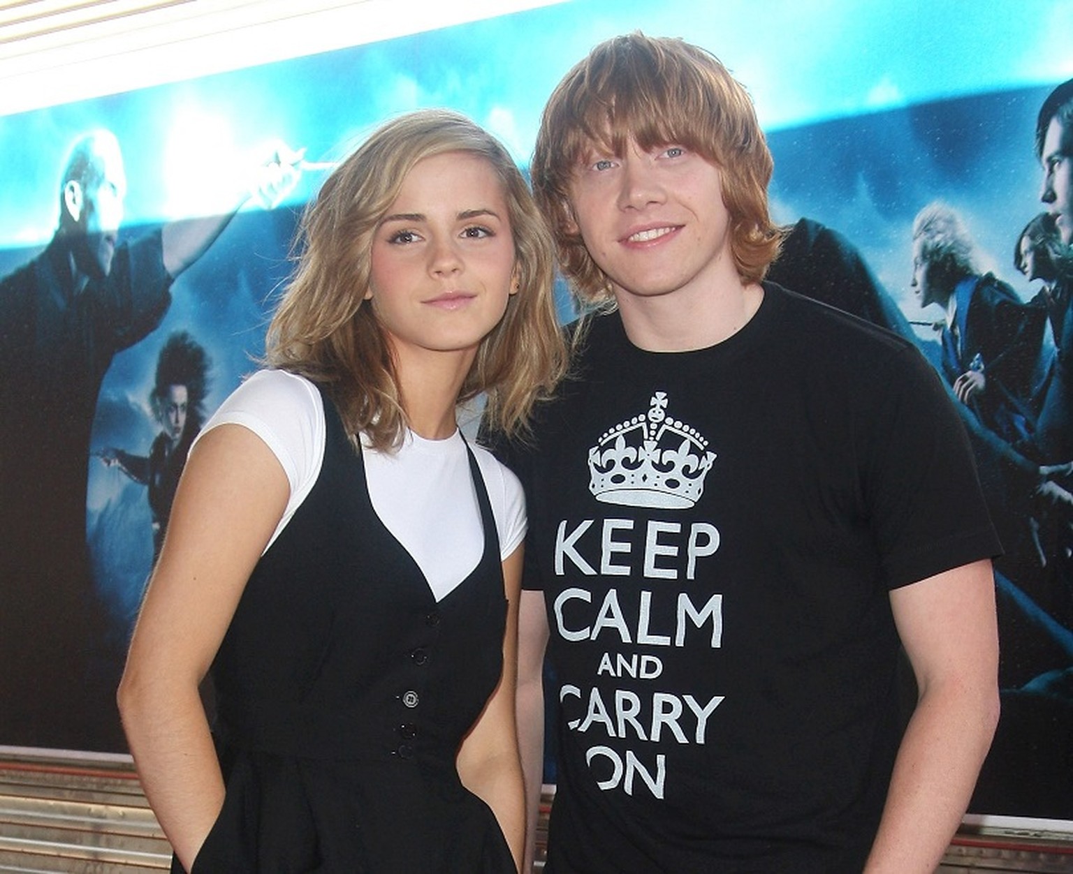 Harry Potter Ron Weasley Verrat Mit Wem Emma Watson Am Set Anbandelte Watson