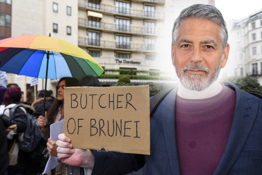 Scharia In Brunei George Clooney Deutsche Bank Rufen Zum