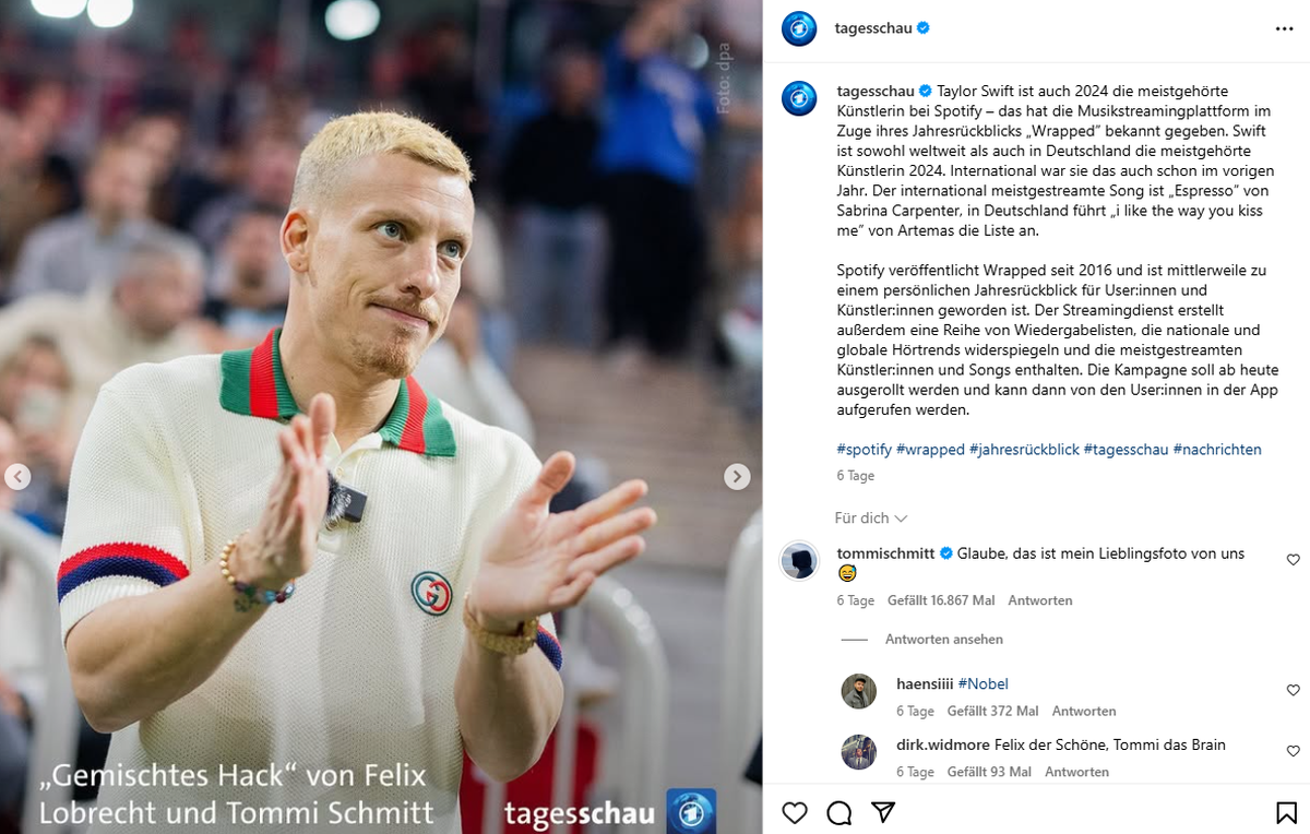 "Gemischtes Hack" von Felix Lobrecht ... und Tommi Schmitt?