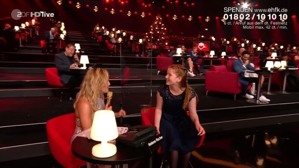 Helene Fischer und Sontje haben sich endlich wiedergesehen.