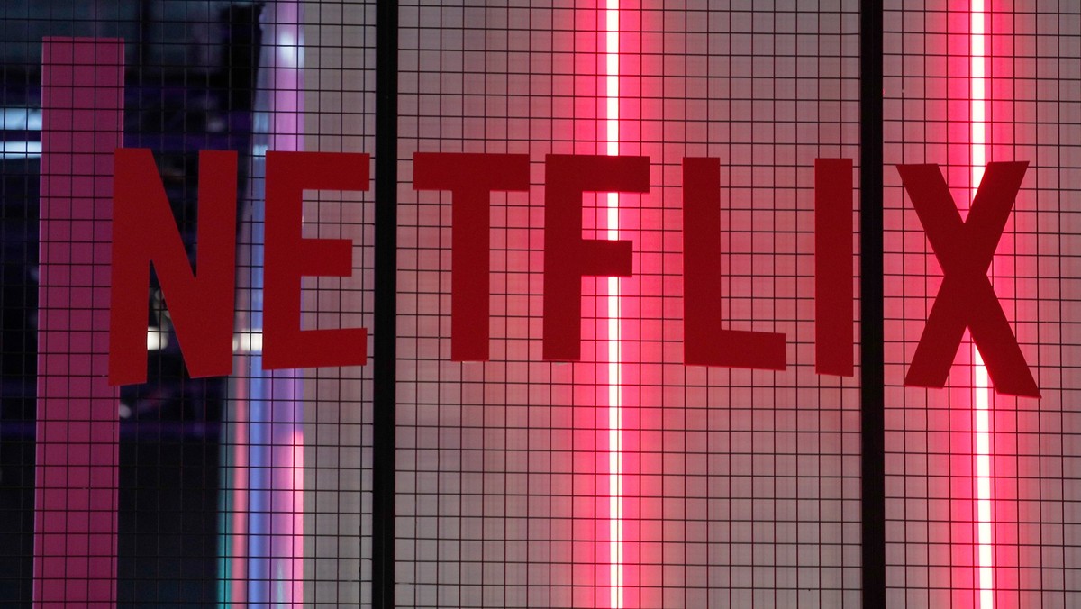 FILE- In this Nov. 4, 2017, file photo, the logo of entertainment company Netflix is pictured in Paris. (AP Photo/Christophe Ena, File)
