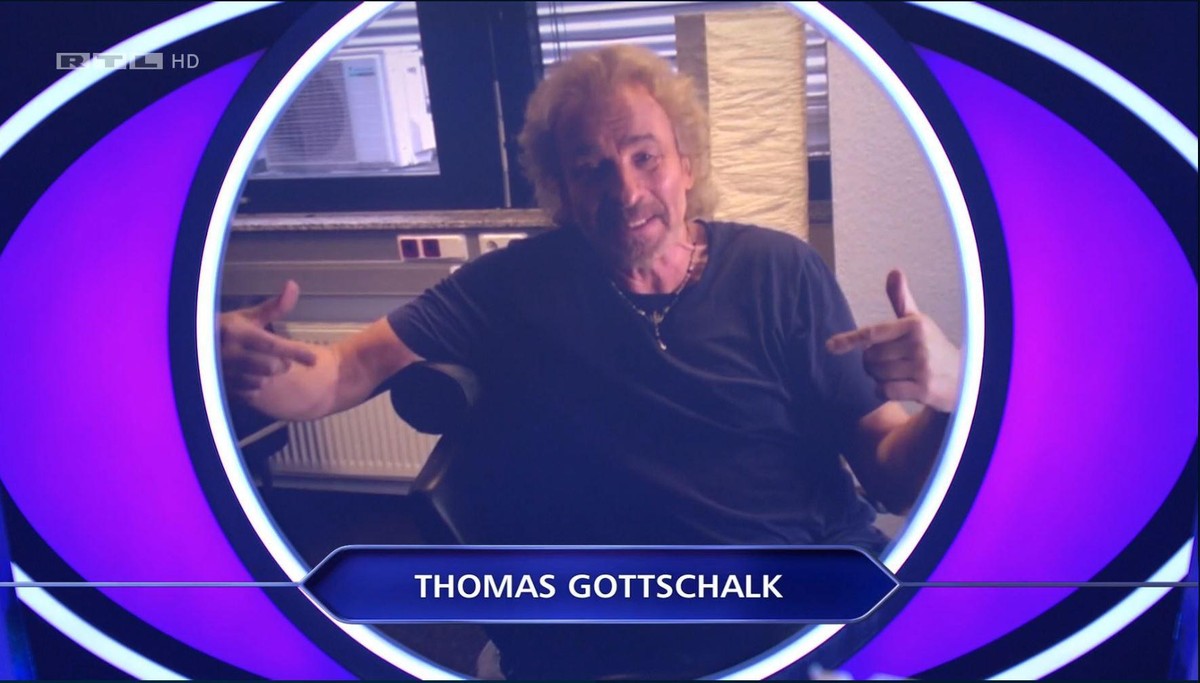 Thomas Gottschalk war einer der Promis, der Jauch eine Botschaft zukommen ließ.