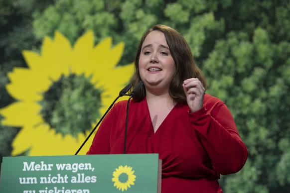 Ricarda Lang ist frauenpolitische Sprecherin der Grünen.