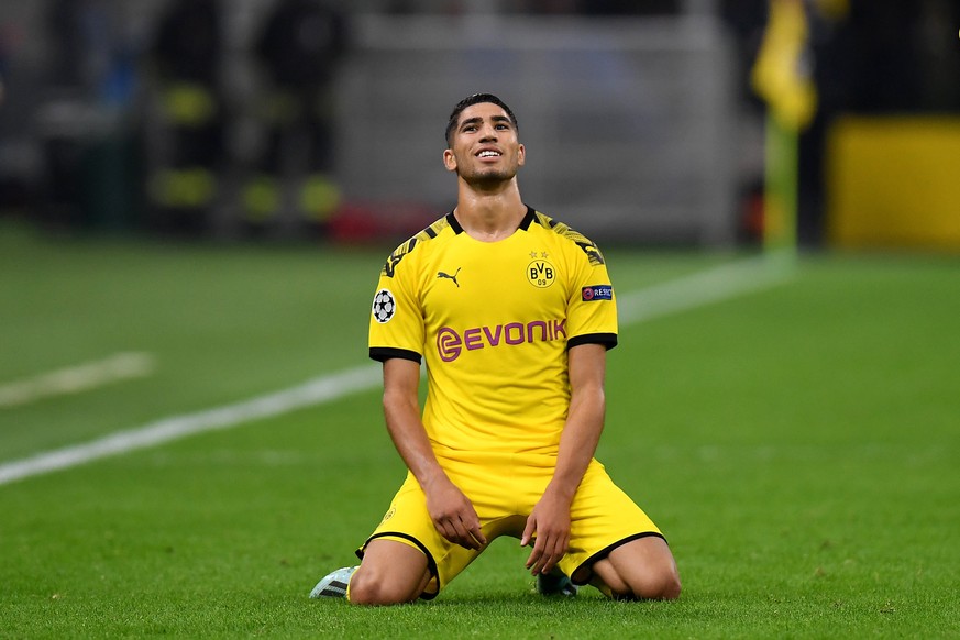 Achraf Hakimi und seine Mitspieler waren mit dem 0:2 sogar noch gut bedient.