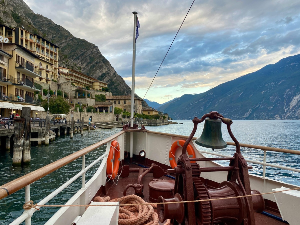 Viele Menschen am Gardasee leben von der Fischerei.
