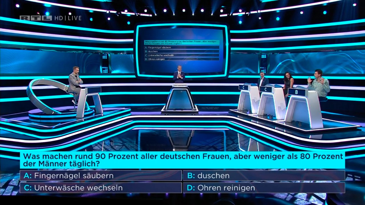 In der ersten Kategorie geht es darum, Fragen zum Verhalten von Menschen zu beantworten.
