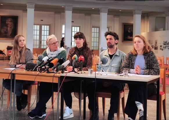 Pressekonferenz Letzte Generation vor Großprotesten in Berlin