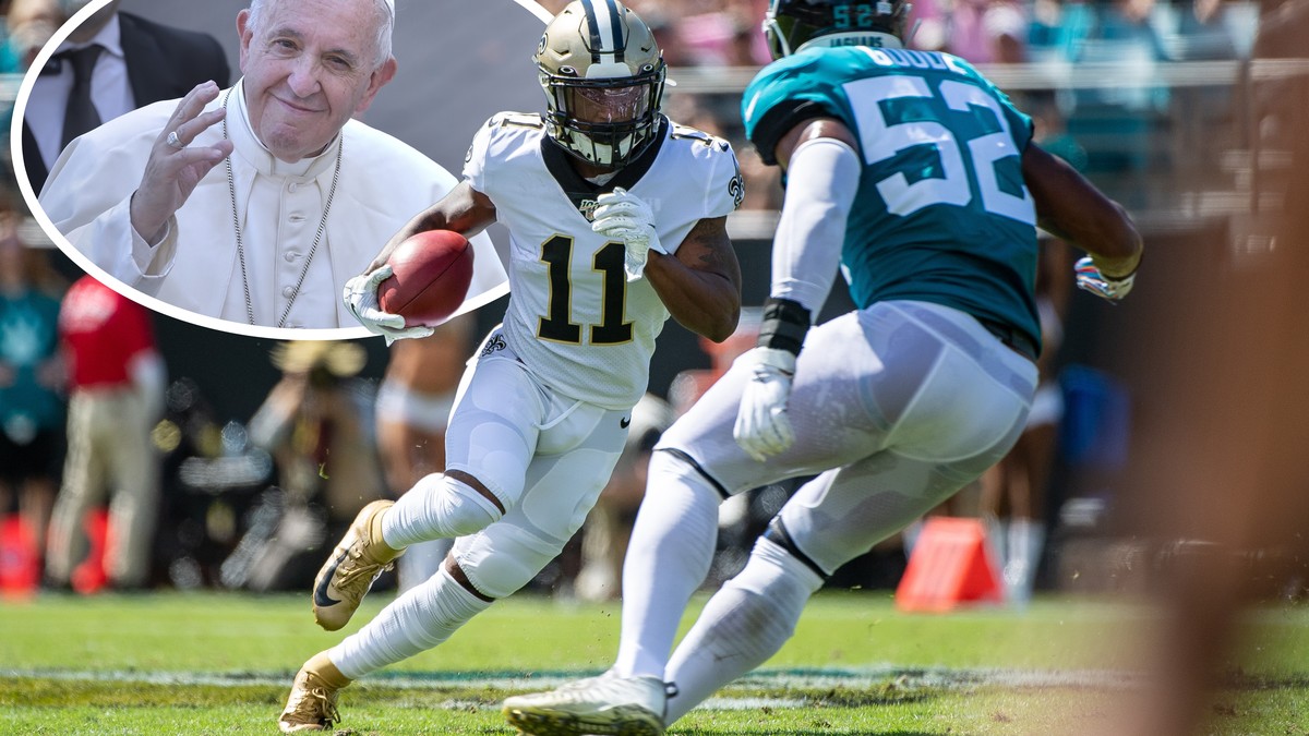 NFL Papst Franziskus macht Fehler auf Twitter FootballKlub sagt Danke