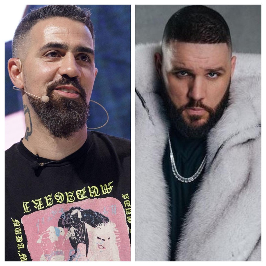 Bushido (l.) und Fler sind seit Jahren zerstritten.