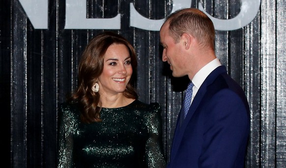 Britain's Prince William and his wife Catherine, Duchess of Cambridge, arrive for a reception at the Guinness Storehouse in Dublin, Ireland, March 3, 2020. REUTERS/Phil Noble