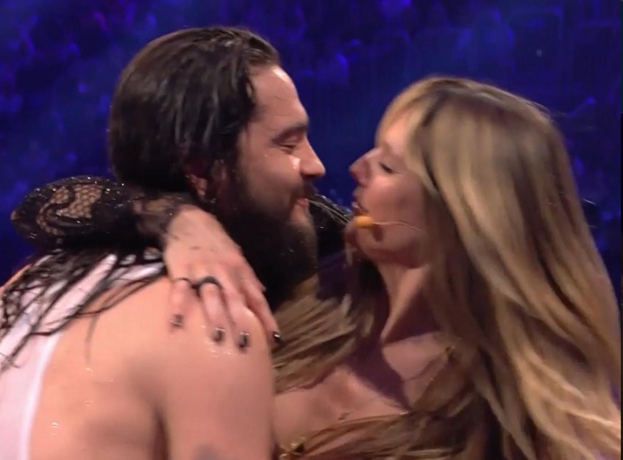 Im "GNTM"-Finale trifft Heidi Klum auf Tom Kaulitz – und es gibt feuchte Küsse 