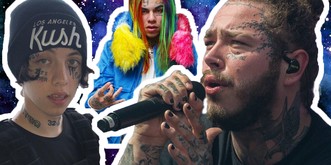 Rapper 6ix9ine, Post Malone und Co. – Warum haben sie Gesichts-Tattoos? 