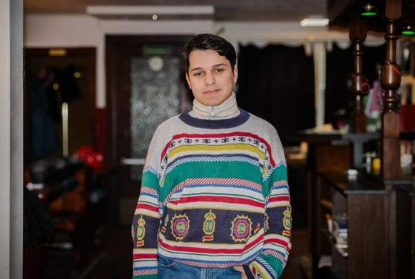 Yasin Hinz ist 17 Jahre alt, Schüler und seit den Anfängen von FFF dabei.