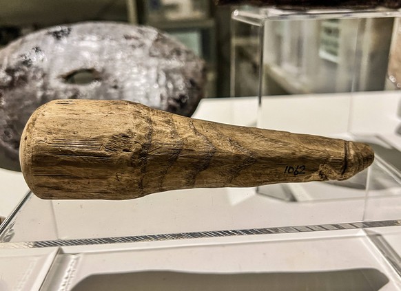 Archaeologists have discovered a unique artefact at the site of the Roman fort of Vindolanda in Hexham Northumberland - which they believe is a Roman sex toy. The wooden object was initially thought t ...