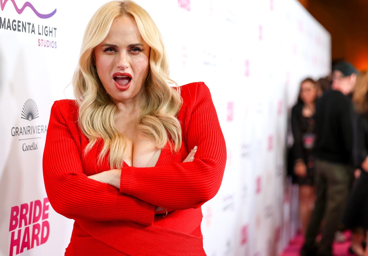 LOS ANGELES, CALIFORNIA - JUNE 18: Rebel Wilson attends the premiere of &quot;Bride Hard&quot; at Directors Guild Of America on June 18, 2025 in Los Angeles, California. (Photo by Araya Doheny/Getty I ...