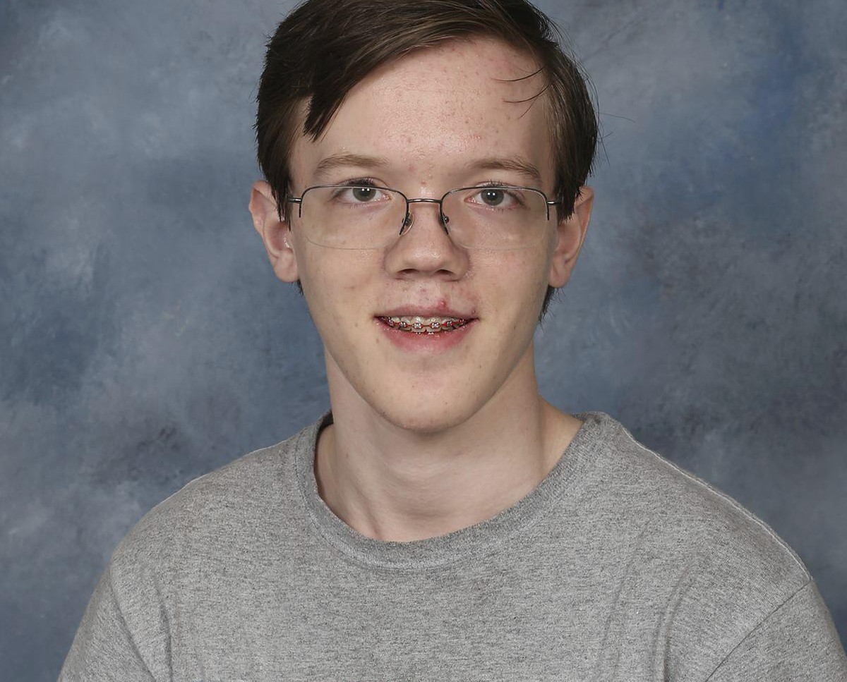 This 2021 photo provided by Bethel Park School District shows student Thomas Matthew Crooks who graduated from Bethel Park High School with the Class of 2022, in Bethel Park, Pa. Crooks was identified ...
