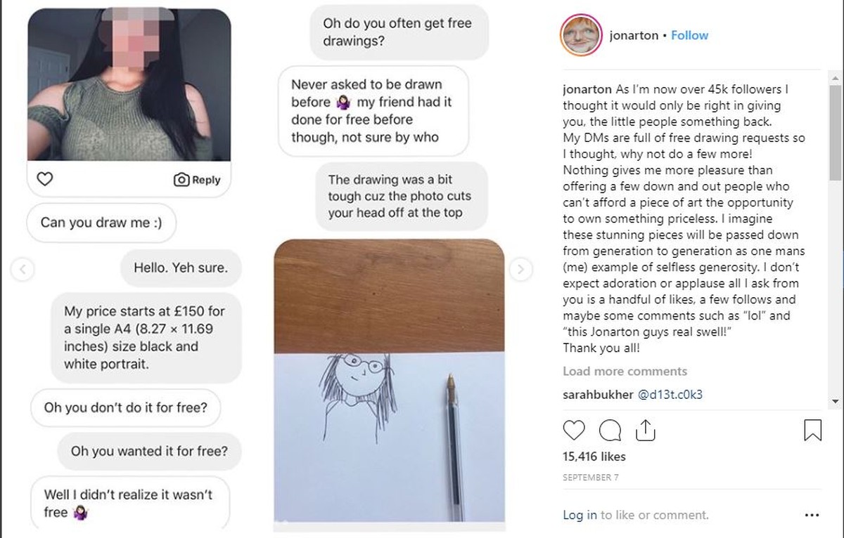 Jonarton Instagram