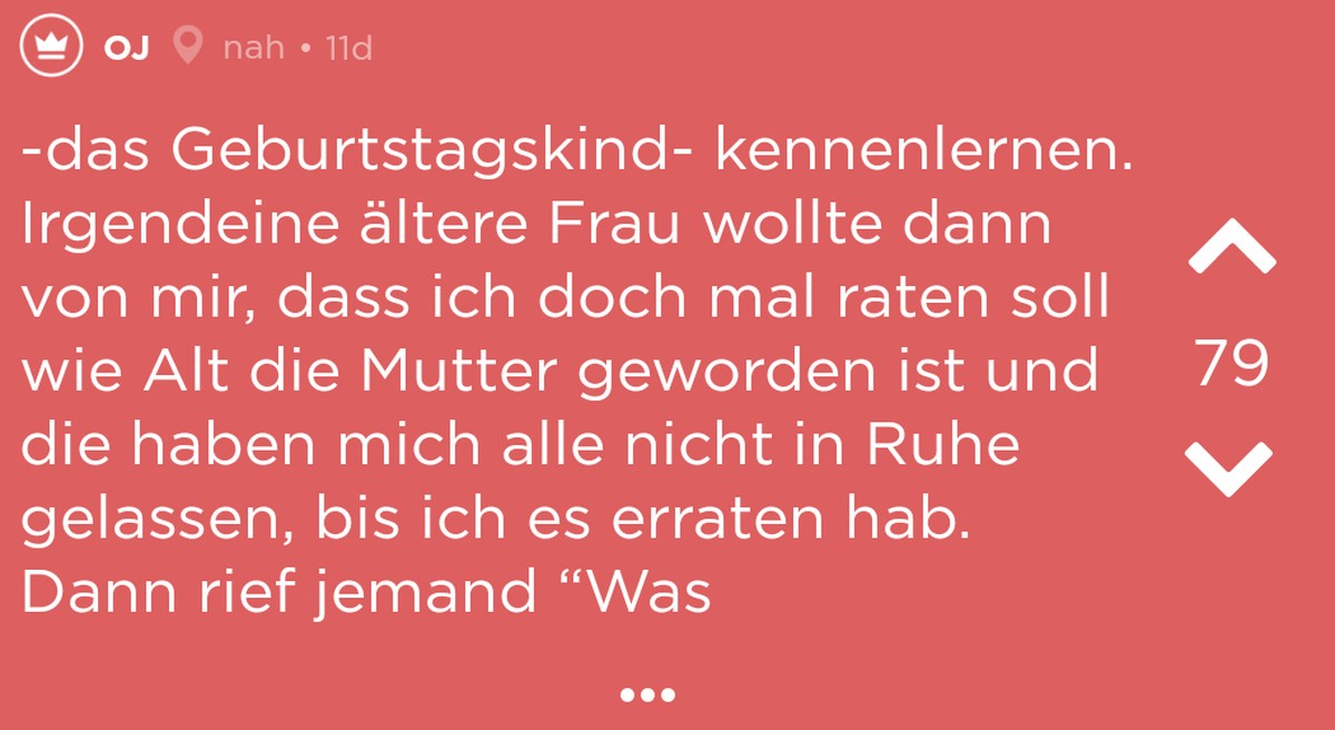 Tinder Jodel - Sammlung