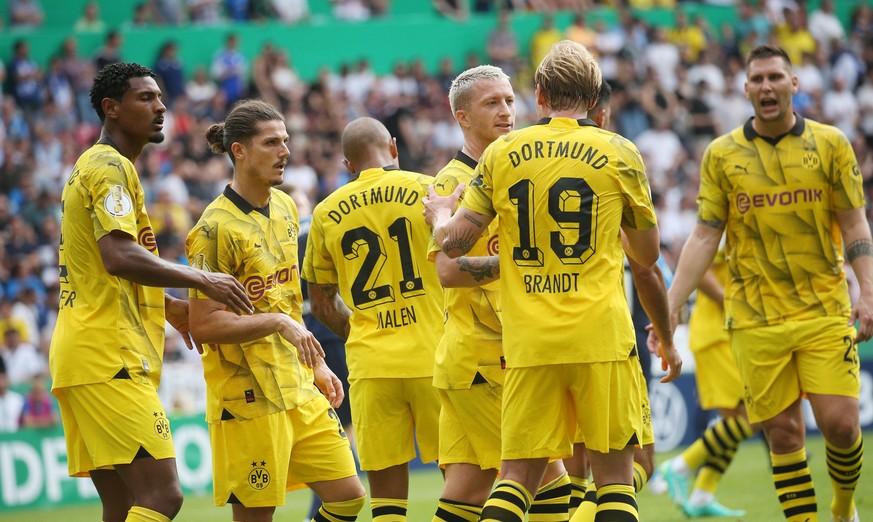 1:0 BvB durch Sebastien Haller 9, Borussia Dortmund 12.08.2023, Fu