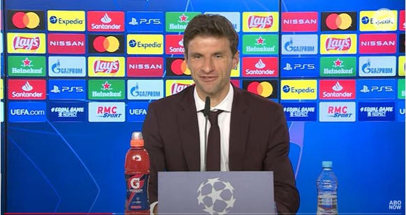 Thomas Müller äußerte sich bei einer Pressekonferenz vor der Partie gegen Paris.