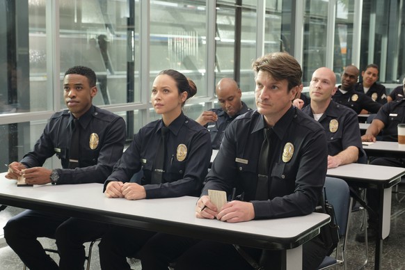 "The Rookie" (© 2018 American Broadcasting Companies, Inc. All rights reserved.) Weiterer Text über ots und www.presseportal.de/nr/127888 / Die Verwendung dieses Bildes ist für redaktionelle ...