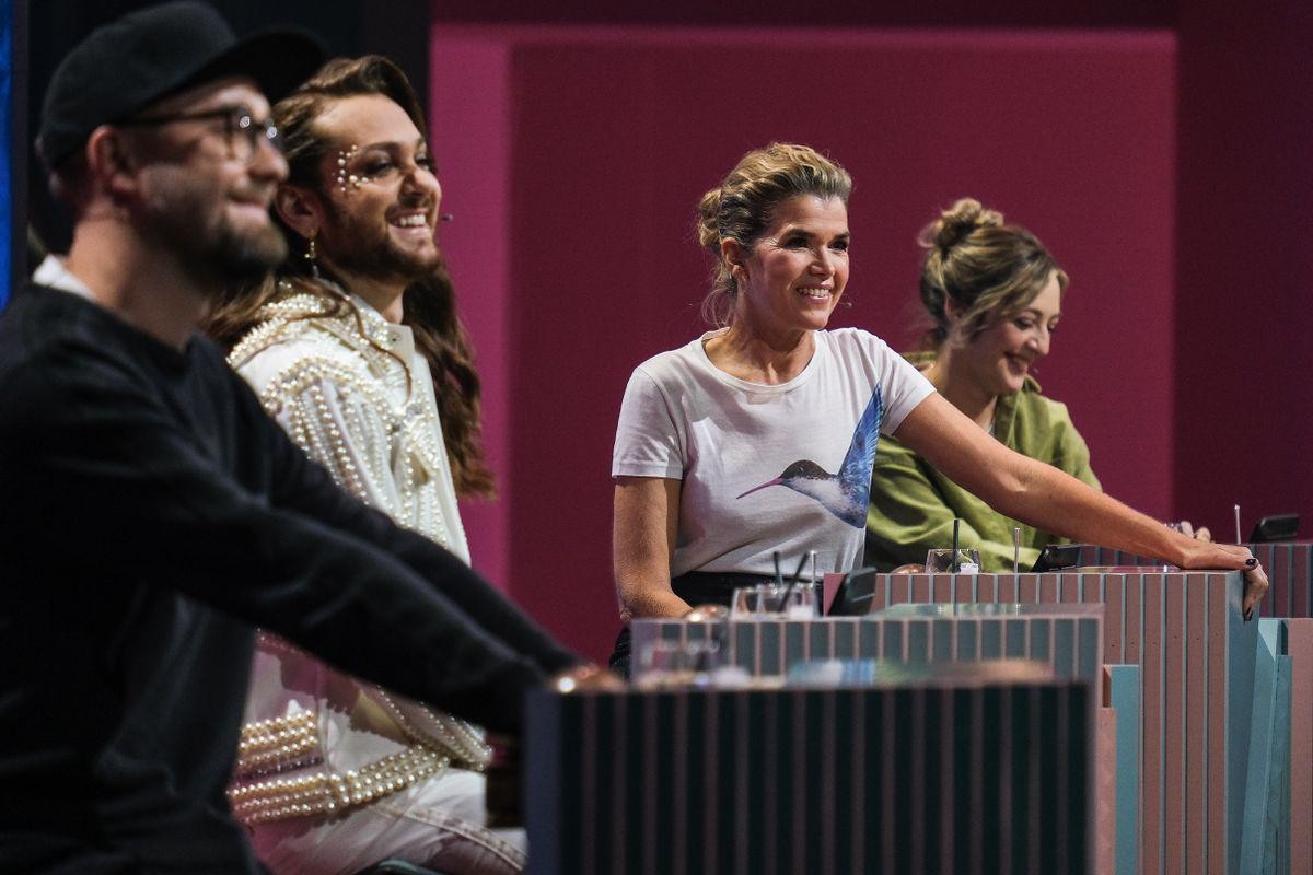Die Zusammenstellung der Spieler überzeugt auch im dritten Anlauf. Mark Forster (links) brillierte vom Start weg, doch auch von Riccardo Simonetti und von Anke Engelke darf man noch viel erwarten. Nic ...