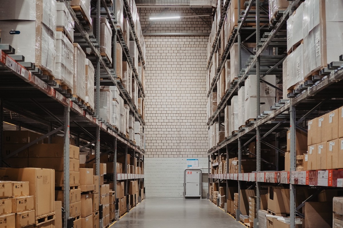 Pallet Racks Warehouse. High quality photo
