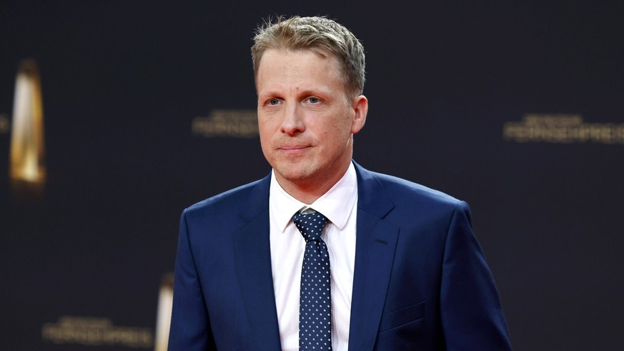 Entertainer Oliver Pocher bei der Gala des Deutschen Fernsehpreis 2023 im Coloneum. K