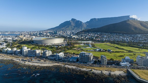 Aerial of Cape Town, South Africa, Africa Copyright: MichaelxRunkel 1184-10105