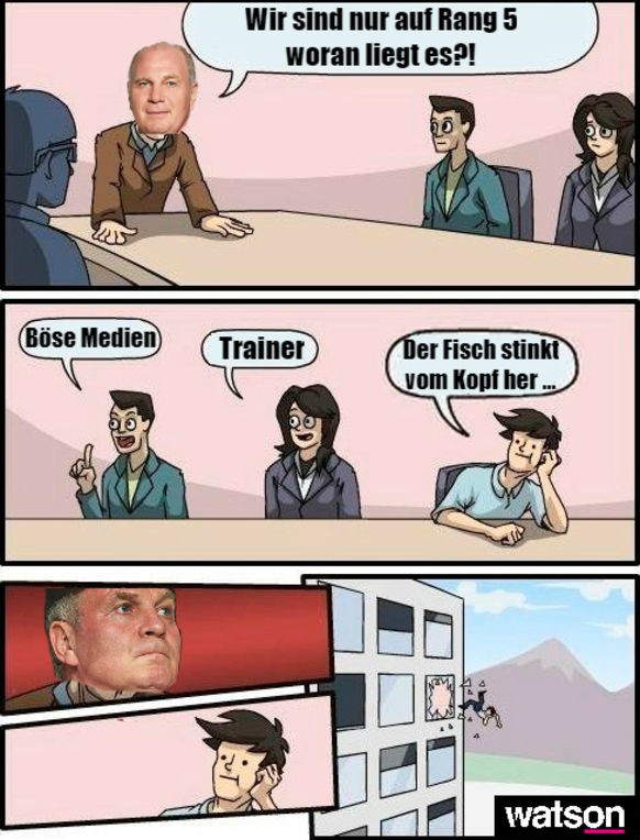 11 Memes zu Uli Hoeneß, Niko Kovac und der Krise beim FC Bayern München