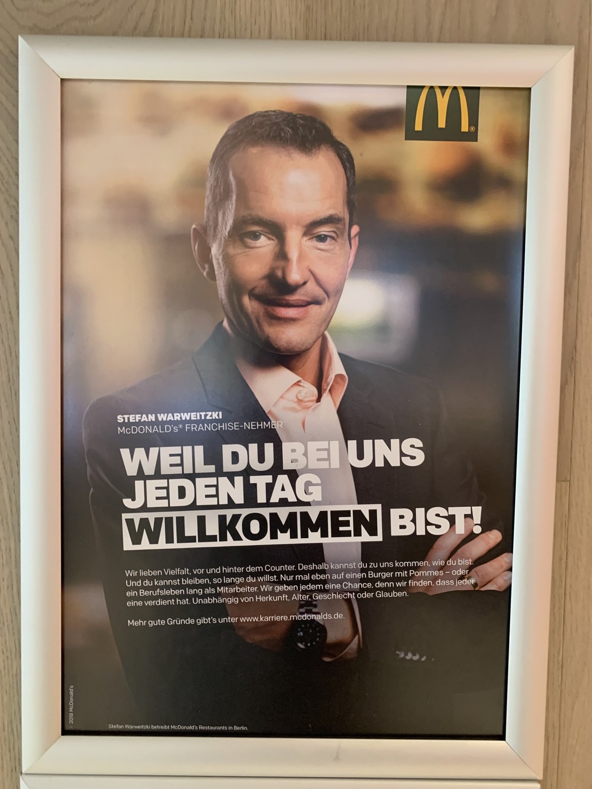 Franchise-Nehmer Stefan Warweitzki.