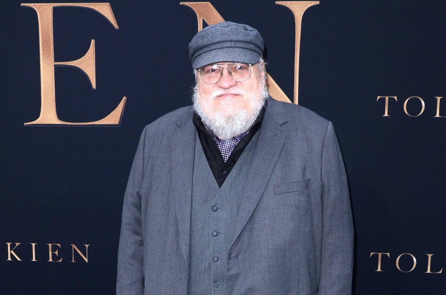 May 8, 2019 - Westwood, CA, USA - LOS ANGELES - MAY 8: George R. R. Martin at the Tolkien LA Special Screening at the Village Theater on May 8, 2019 in Westwood, CA Westwood USA - ZUMAb170 20190508_za ...