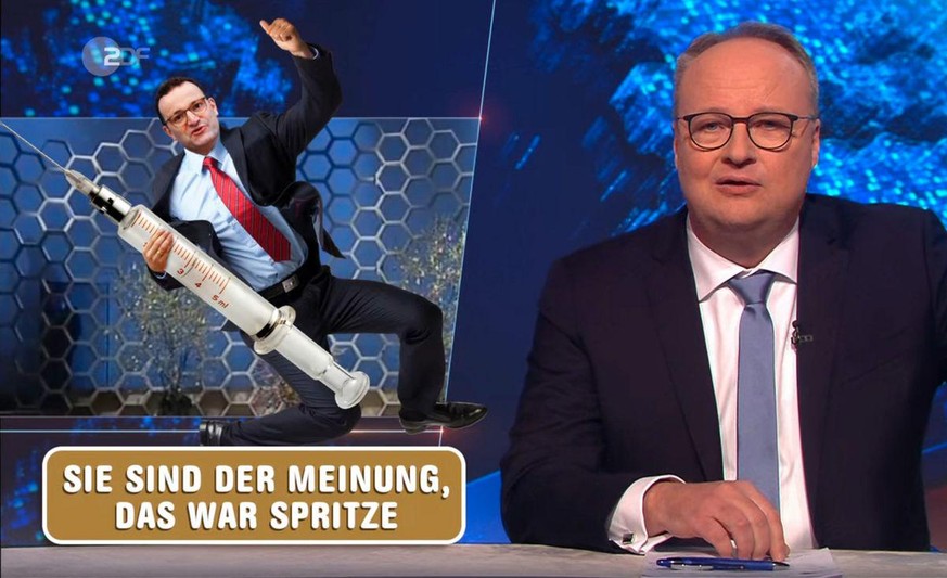 Nicht alle finden es toll, dass ein Impfstoff in greifbare Nähe rückt. Vorschlag von Oliver Welke und der "heute-show": Deutschland teilen!