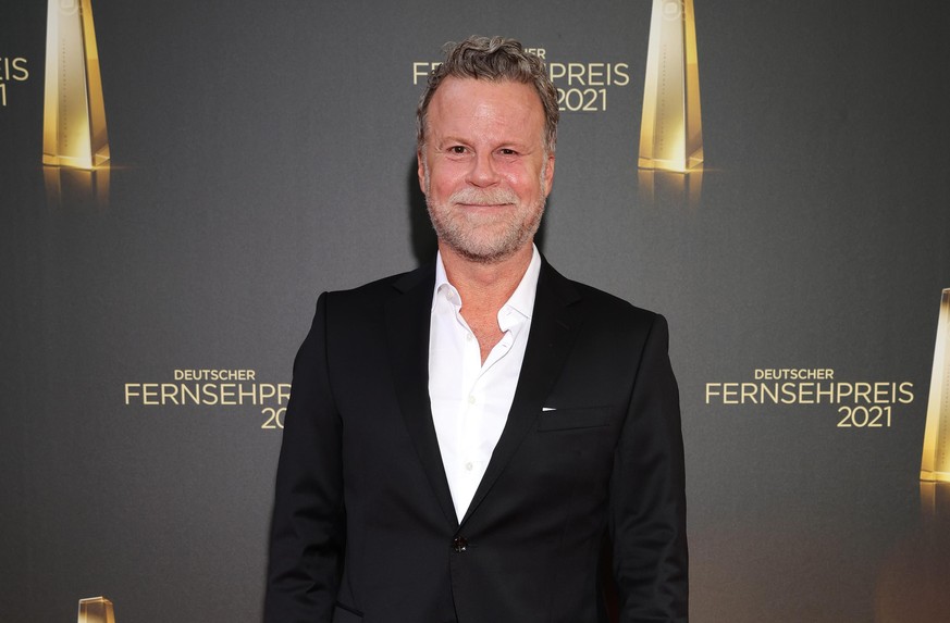 COLOGNE, GERMANY - SEPTEMBER 16: Jenke von Wilmsdorff attends the German Television Award (Der Deutsche Fernsehpreis 2021) at Tanzbrunnen on September 16, 2021 in Cologne, Germany. (Photo by Andreas R ...