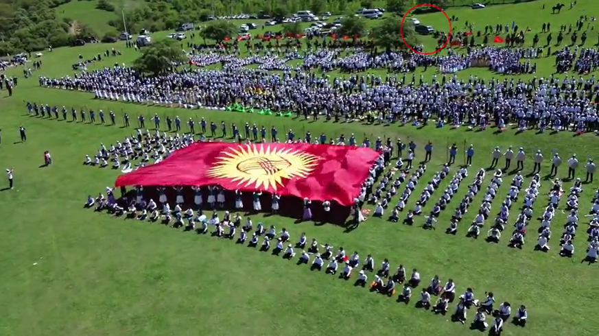 Bei einem Volksfest in Kirgistan kam es zu einem verheerenden Unfall.