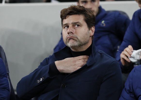 Mauricio Pochettino manager of Tottenham during the UEFA Champions League match at the Tottenham Hotspur Stadium, London. Picture date: 22nd October 2019. Picture credit should read: David Klein/Sport ...