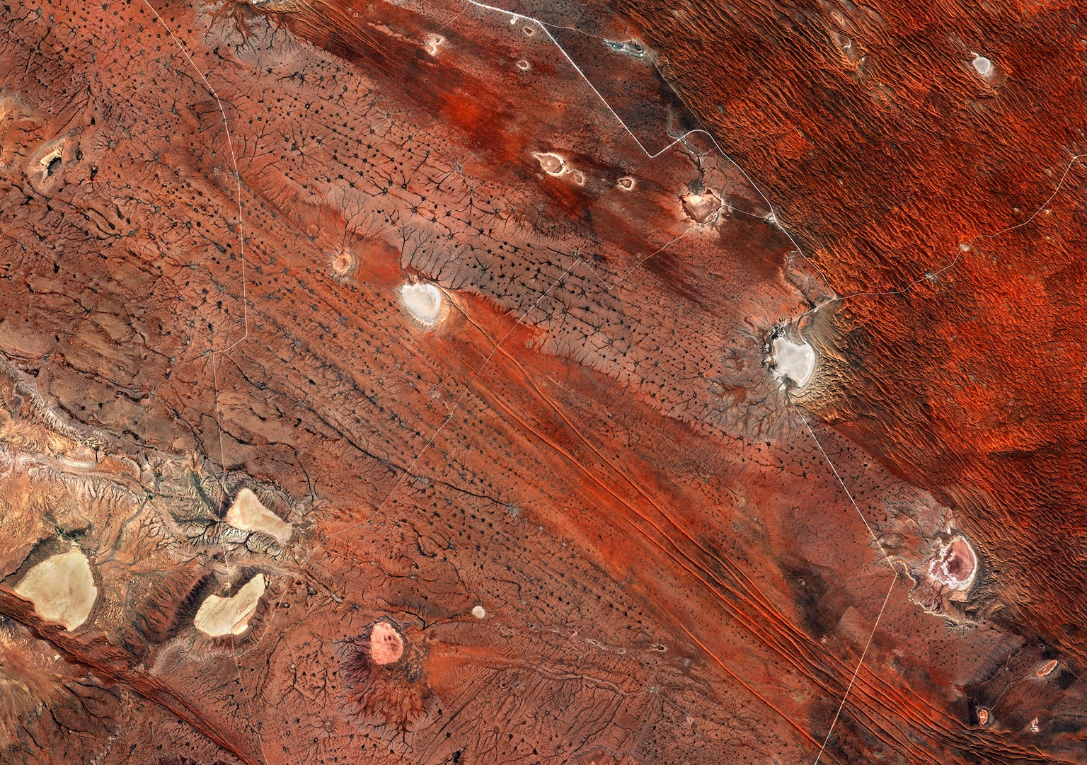Mars? Nein, die&nbsp;Kalahari-Wüste in Namibia