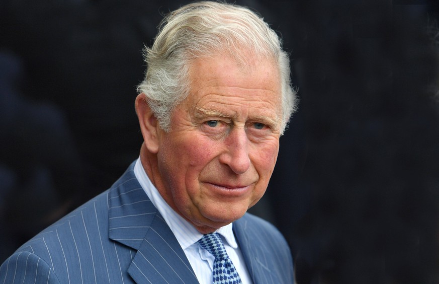 Sorge um Charles: Der britische Koenig ist an Krebs erkrankt. Koenig Charles III, Einzelbild,angeschnittenes Einzelmotiv,Portraet,Portrait,Porträt. ARCHIVFOTO 2019. *** Care for Charles The British Ki ...