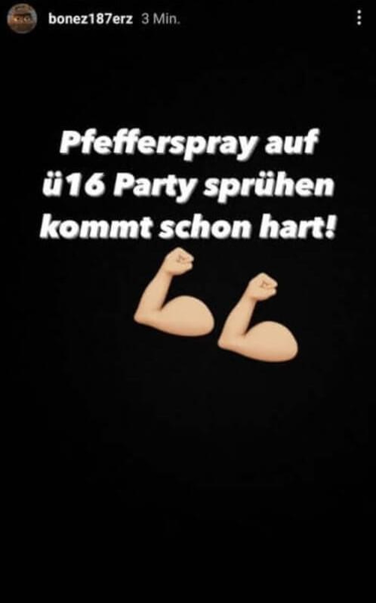 Bonez MC reagiert auf Nachrichten der Soester Clubbesucher.