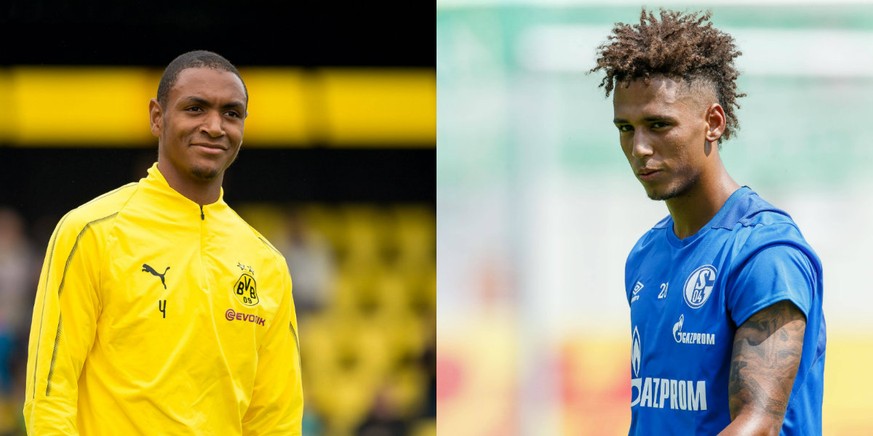 Abdou Diallo (l.) kostete den BVB relativ viel, Schalke machte mit Thilo Kehrer ein gutes Geschäft.