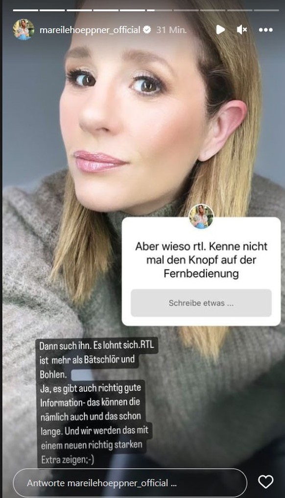 Mareile Höppner verteidigt ihren Wechsel zu RTL.