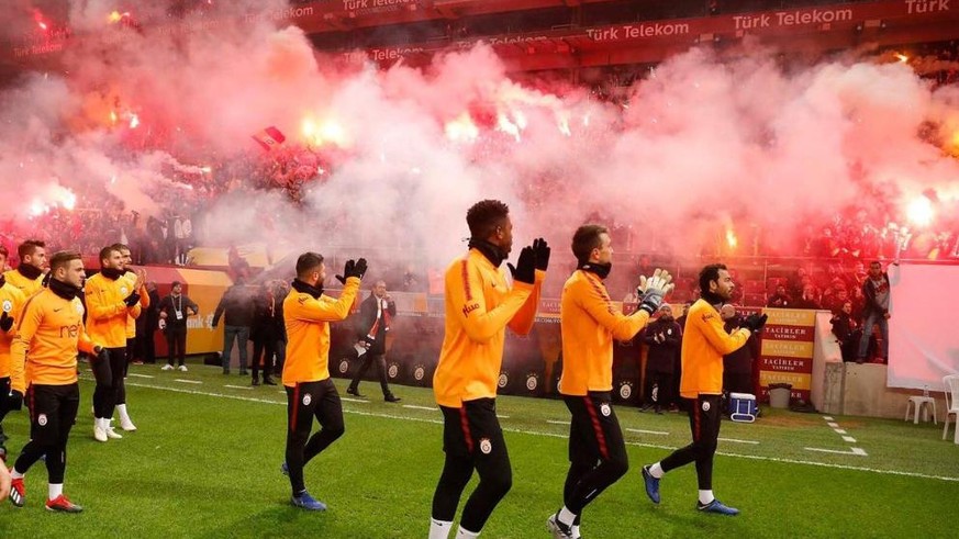 Galatasaray Gegen Besiktas Istanbul