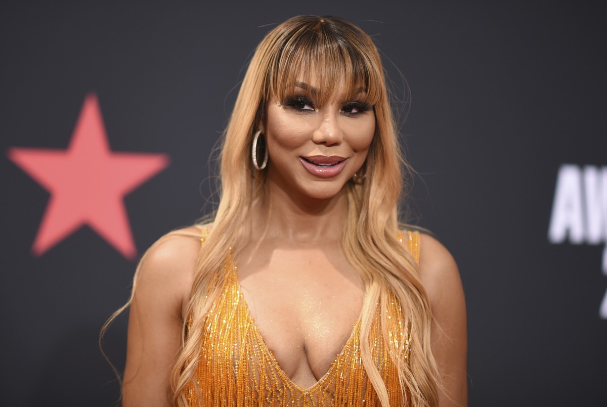 FILE - Tamar Braxton arrives at the BET Awards on June 26, 2022, at the Microsoft Theater in Los Angeles. (Photo by Richard Shotwell/Invision/AP, File)